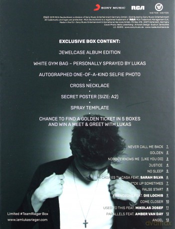 Lukas Rieger: Justice (Limitierte Fanbox) [CD]