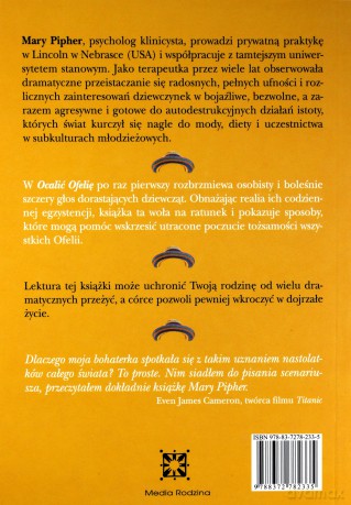 Ocalić Ofelię - Mary Pipher [KSIĄŻKA]