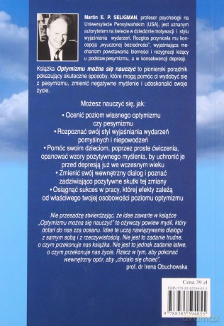 Optymizmu można się nauczyć - Martin E.P. Seligman [KSIĄŻKA]