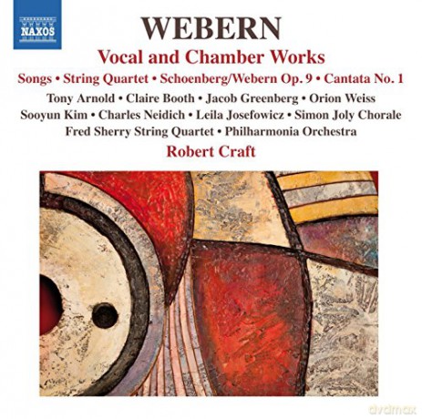 Anton Webern: Kammermusik und Vokalwerke [CD]
