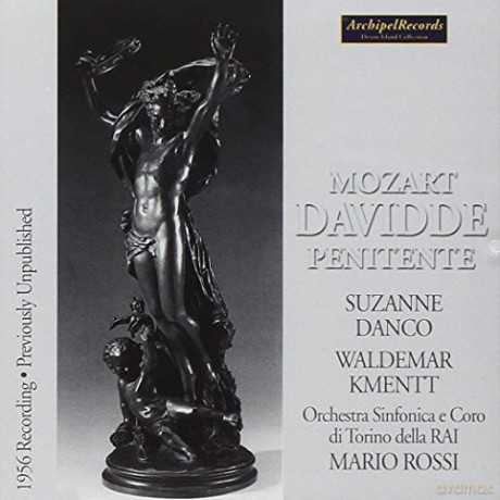 Wolfgang Amadeus Mozart: Kantate Davide Penitente KV 469 [CD]