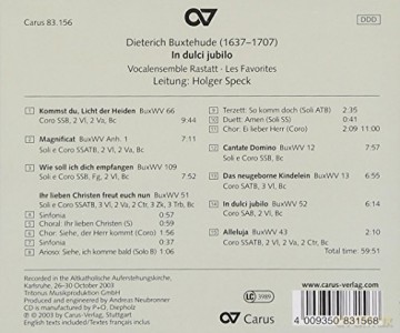 Dieterich Buxtehude: Kantaten [CD]