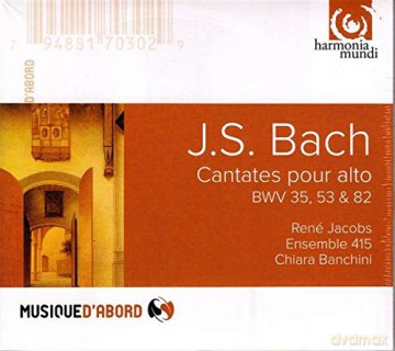 Johann Sebastian Bach: Kantaten BWV 35,53,82 [CD]