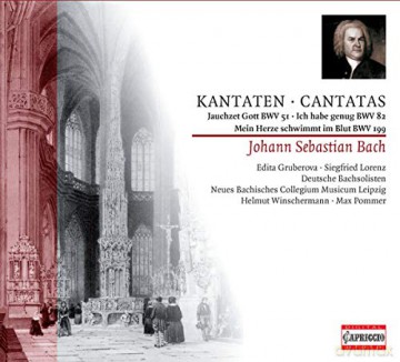 Johann Sebastian Bach: Kantaten BWV 51,82,199 [CD]