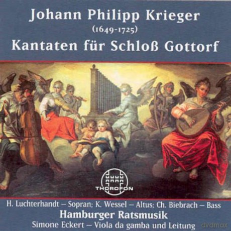 Johann Philipp Krieger: Kantaten fur Schloss Gottorf [CD]