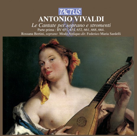 Antonio Vivaldi: Kantaten RV 651,652,654,661,664,668 [CD]