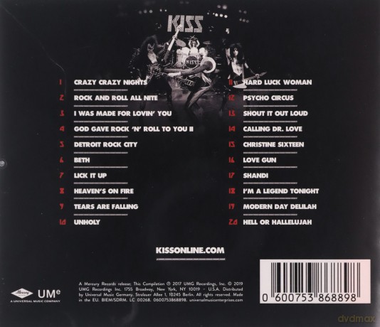 Kiss: Kissworld - The Best Of Kiss [CD]