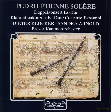 Pedro Etienne Solere: Klarinettenkonzert in Es [CD]