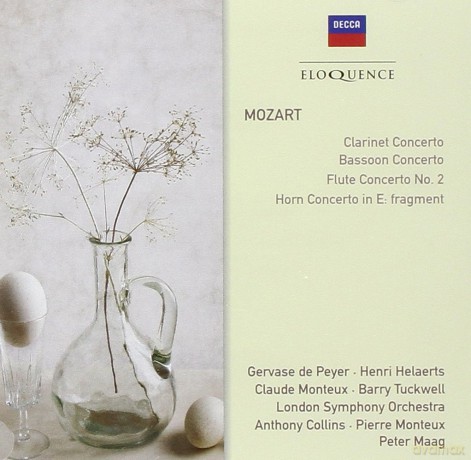 Wolfgang Amadeus Mozart: Klarinettenkonzert KV 622 [CD]