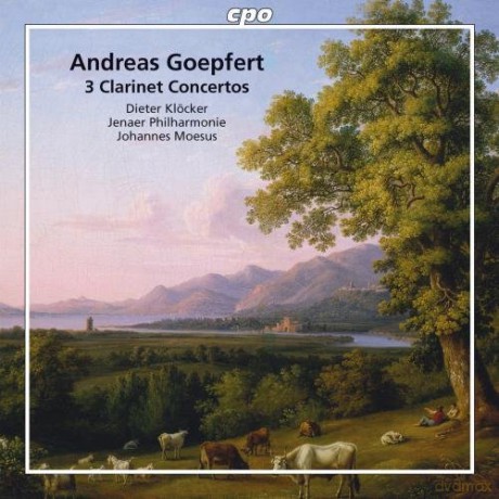 Carl Andreas Gopfert: Klarinettenkonzerte opp.14,20,35 [CD]