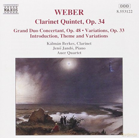 Carl Maria von Weber: Klarinettenquintett op.34 [CD]