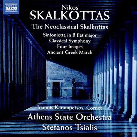 Nikos Skalkottas: Klassische Symphonie fur Blssser,2 Harfen,Kontrabsssse [CD]