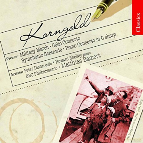 Erich Wolfgang Korngold: Klavierkonzert fur die linke Hand op.17 [CD]