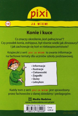 Pixi JA WIEM! 19 Konie i kuce [KSIĄŻKA]