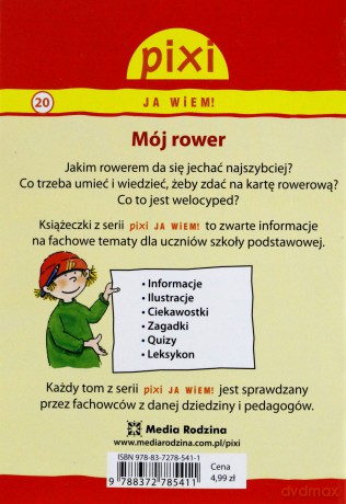 Pixi JA WIEM! 20 Mój rower [KSIĄŻKA]