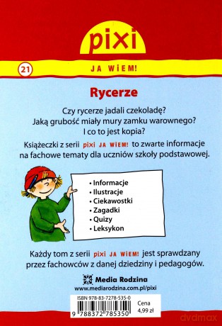 Pixi JA WIEM! 21 Rycerze [KSIĄŻKA]