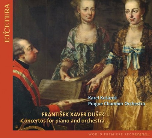 Frantisek Xaver Dussek: Klavierkonzerte in C,D,Es [CD]