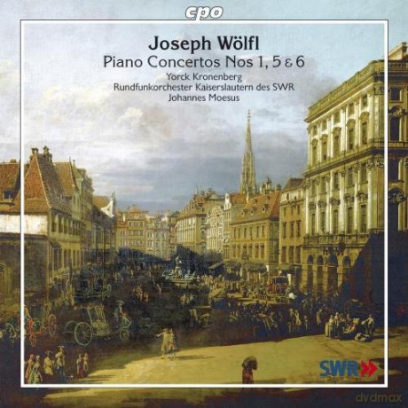 Joseph Wolfl: Klavierkonzerte Nr.1,5,6 (opp.20,43,49) [CD]