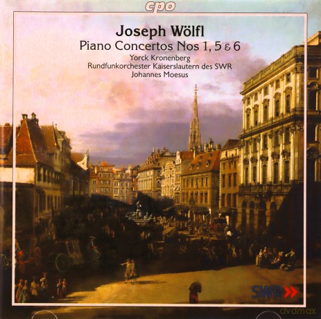 Joseph Wolfl: Klavierkonzerte Nr.1,5,6 (opp.20,43,49) [CD]