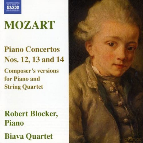 Wolfgang Amadeus Mozart: Klavierkonzerte Nr.12-14 fur Klavierquintett [CD]