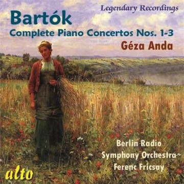 Bela Bartok: Klavierkonzerte Nr.1-3 [CD]