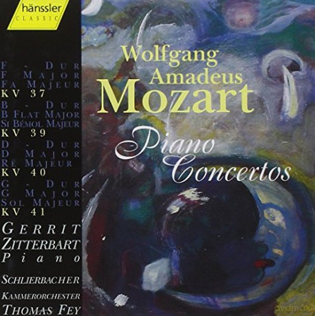 Wolfgang Amadeus Mozart: Klavierkonzerte Nr.1-4 [CD]