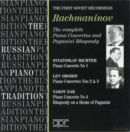 Sergej Rachmaninoff: Klavierkonzerte Nr.1-4 [2CD]