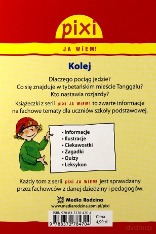 Pixi JA WIEM! Kolej [KSIĄŻKA]