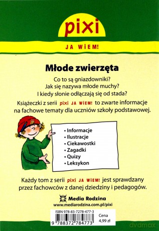 Pixi JA WIEM! Młode zwierzęta [KSIĄŻKA]
