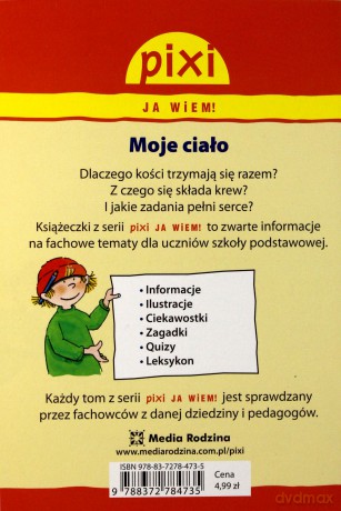 Pixi JA WIEM! Moje ciało [KSIĄŻKA]