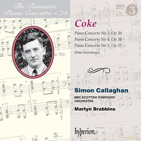 Roger Sacheverell Coke: Klavierkonzerte Nr.3-5 (op.30,38,57) [CD]