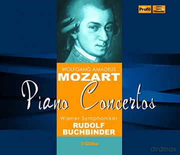 Wolfgang Amadeus Mozart: Klavierkonzerte Nr.5,6,8,9,11-27 [9CD]