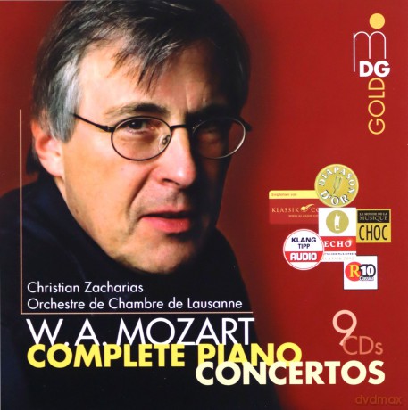 Wolfgang Amadeus Mozart: Klavierkonzerte Nr.5,6,8,9,11-27 [9CD]