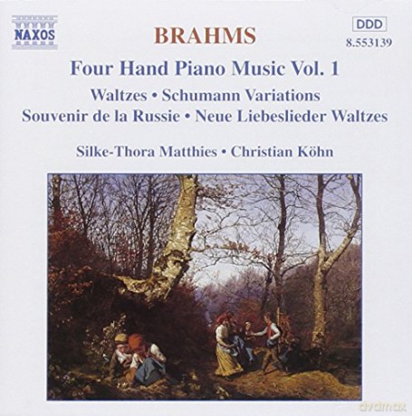 Johannes Brahms: Klaviermusik zu 4 Hssnden Vol.1 [CD]