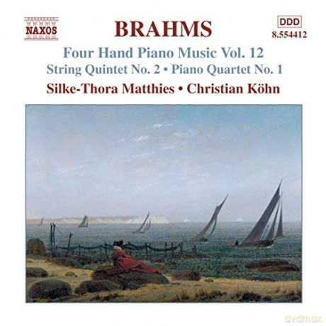 Johannes Brahms: Klaviermusik zu 4 Hss¤nden Vol.12 [CD]