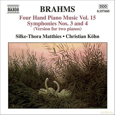 Johannes Brahms: Klaviermusik zu 4 Hss¤nden Vol.15 [CD]