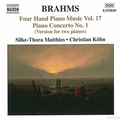 Johannes Brahms: Klaviermusik zu 4 Hssnden Vol.17 [CD]