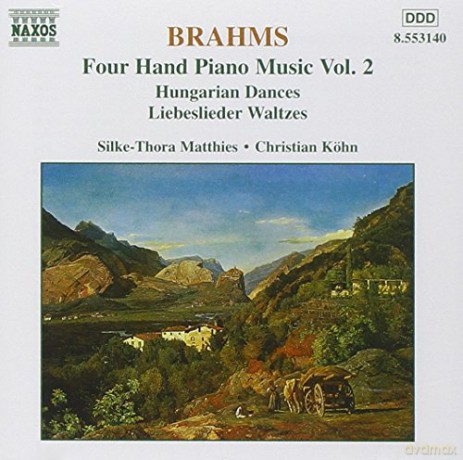 Johannes Brahms: Klaviermusik zu 4 Hssnden Vol.2 [CD]
