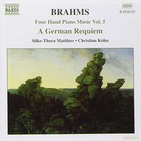 Johannes Brahms: Klaviermusik zu 4 Hss¤nden Vol.5 [CD]
