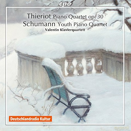 Ferdinand Thieriot: Klavierquartett Es-Dur op.30 [CD]