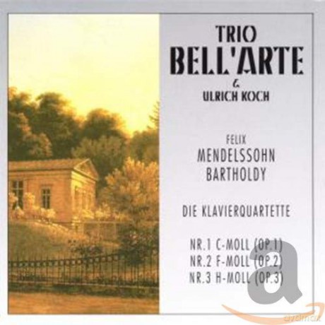 Felix Mendelssohn Bartholdy: Klavierquartette Nr.1-3 [2CD]