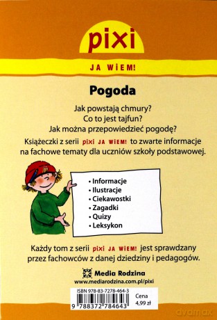 Pixi JA WIEM! Pogoda [KSIĄŻKA]