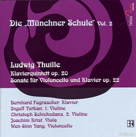 Ludwig Thuille: Klavierquintett op.20 [CD]