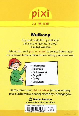 Pixi JA WIEM! Wulkany [KSIĄŻKA]
