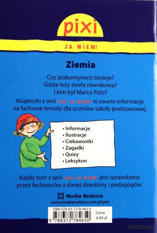 Pixi JA WIEM! Ziemia [KSIĄŻKA]
