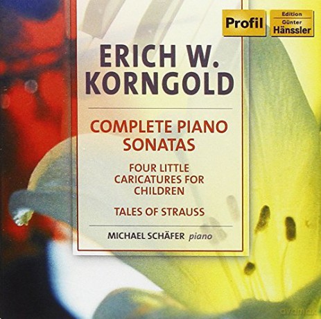 Erich Wolfgang Korngold: Klaviersonaten Nr.1-3 [CD]