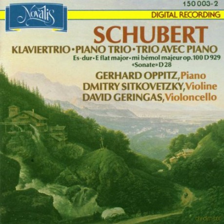 Franz Schubert: Klaviertrio Nr.2 D.929 [CD]