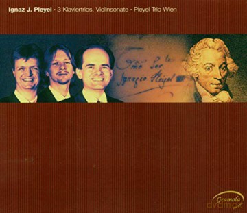 Ignaz Pleyel: Klaviertrios D-Dur,f-moll,B-Dur (Ben 436,442,440) [CD]