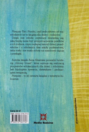 Przepisy Tosi i Franka - Anna Kłosińska [KSIĄŻKA]