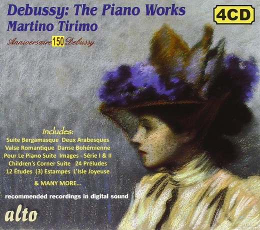 Claude Debussy: Klavierwerke [4CD]